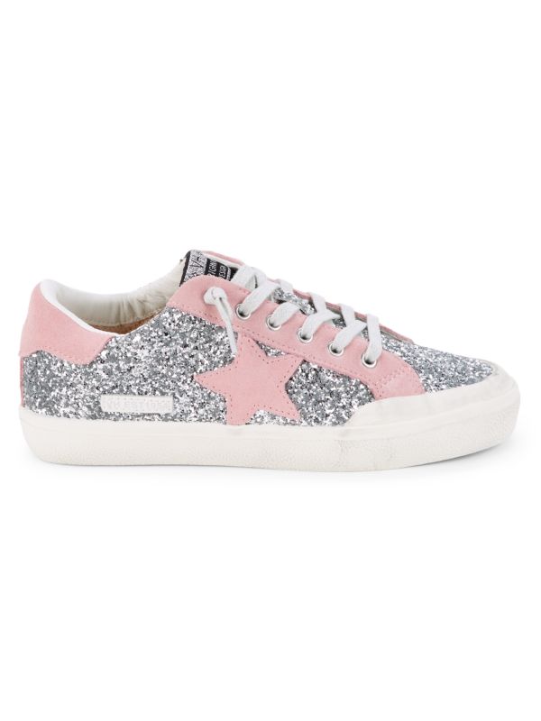 Vintage Havana Low Top Glitter Sneakers